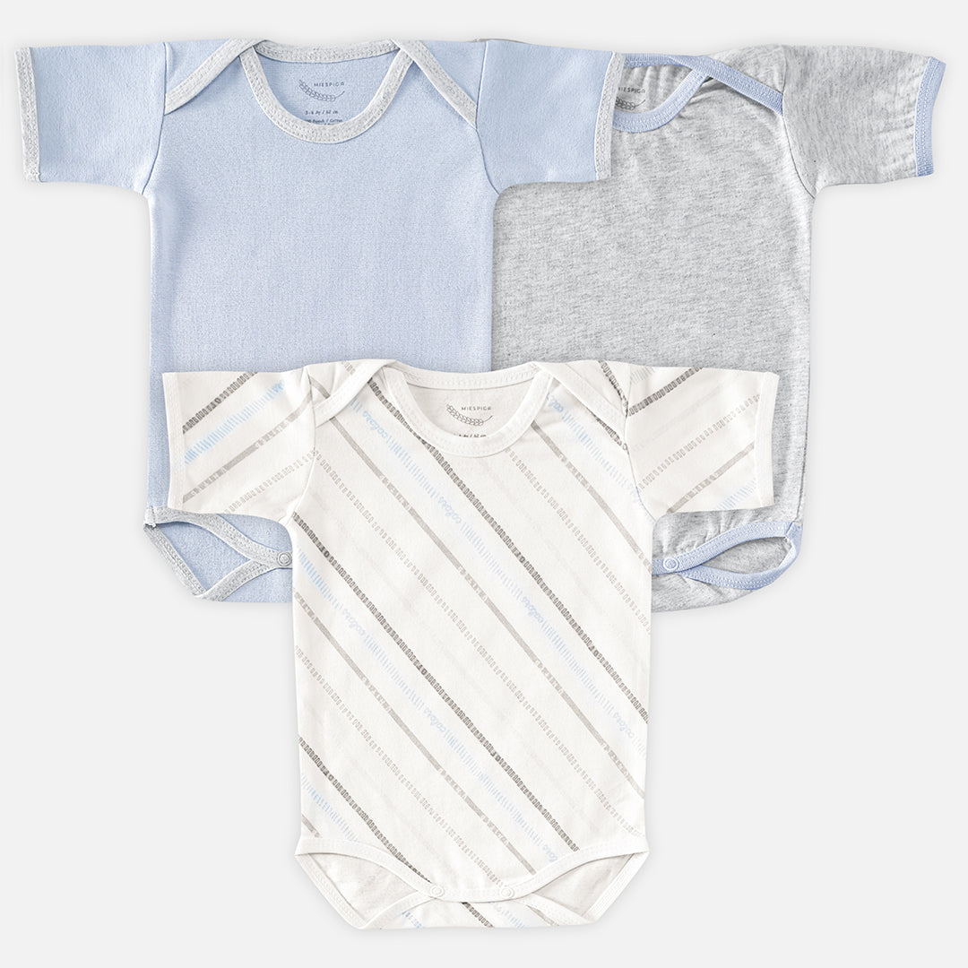 United Baby Short Sleeve Bodysuit - 3 piece