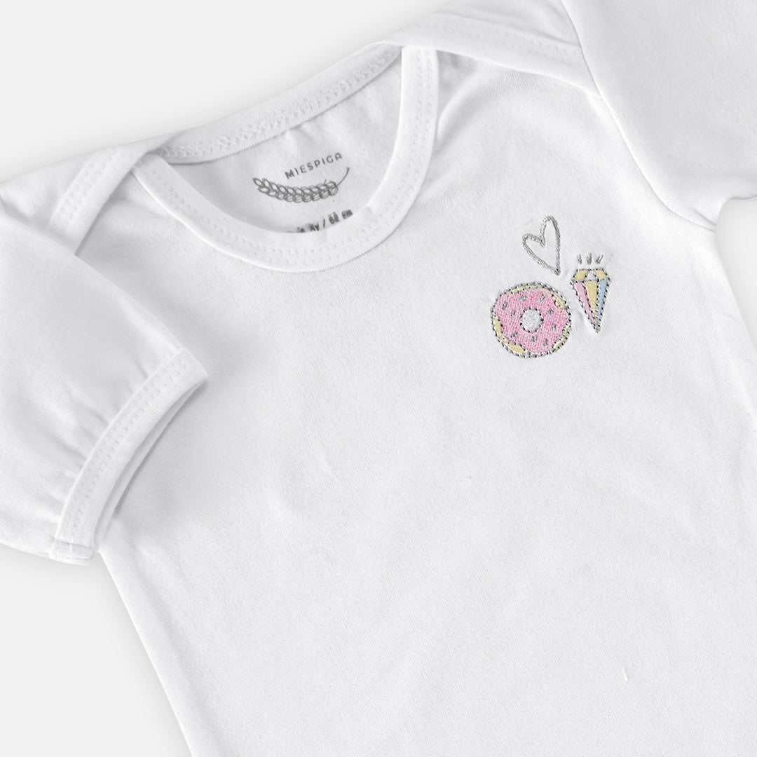 Sweet Dream Short Sleeve Bodysuit - Set of 3