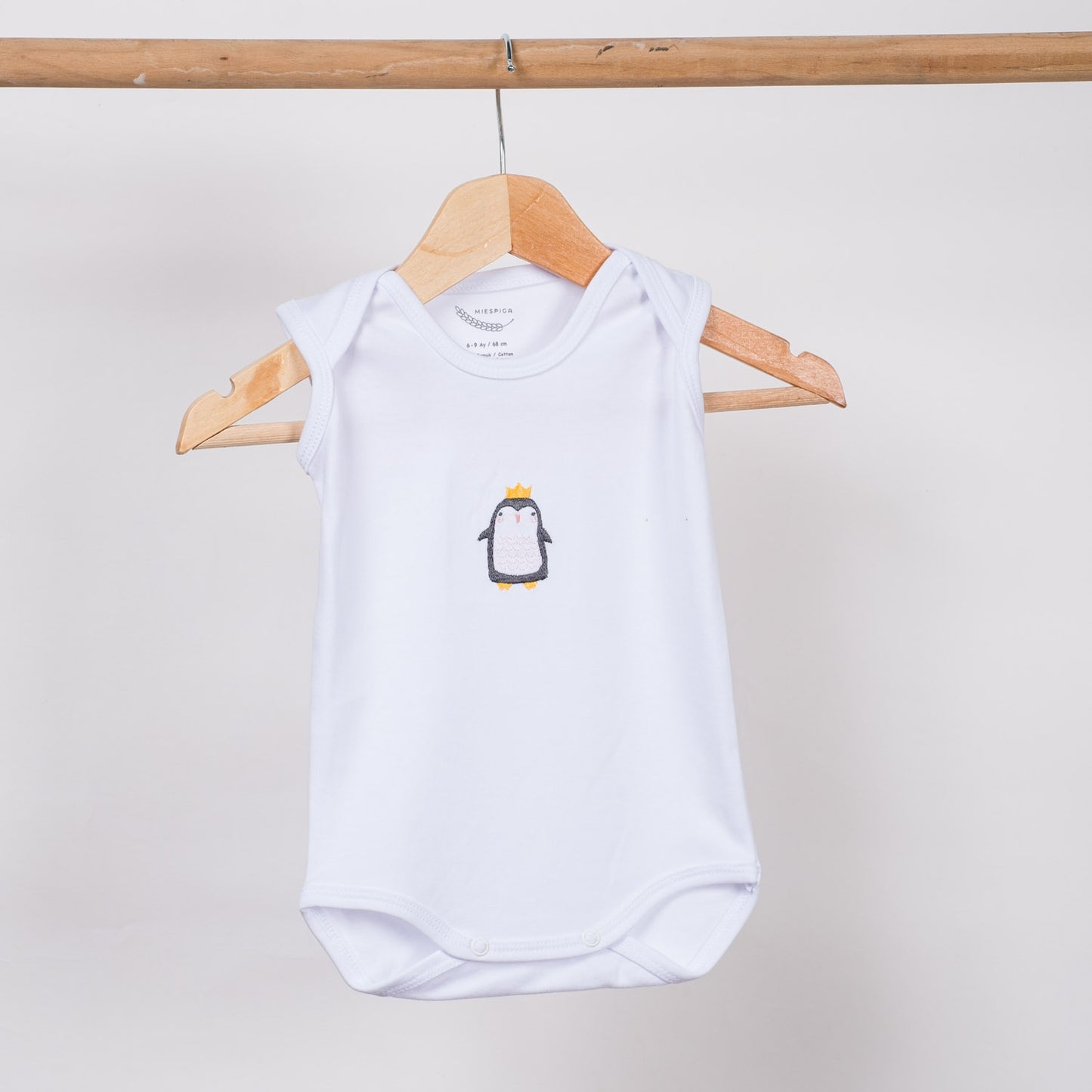 Penguin Sleeveless Bodysuit - 2 piece