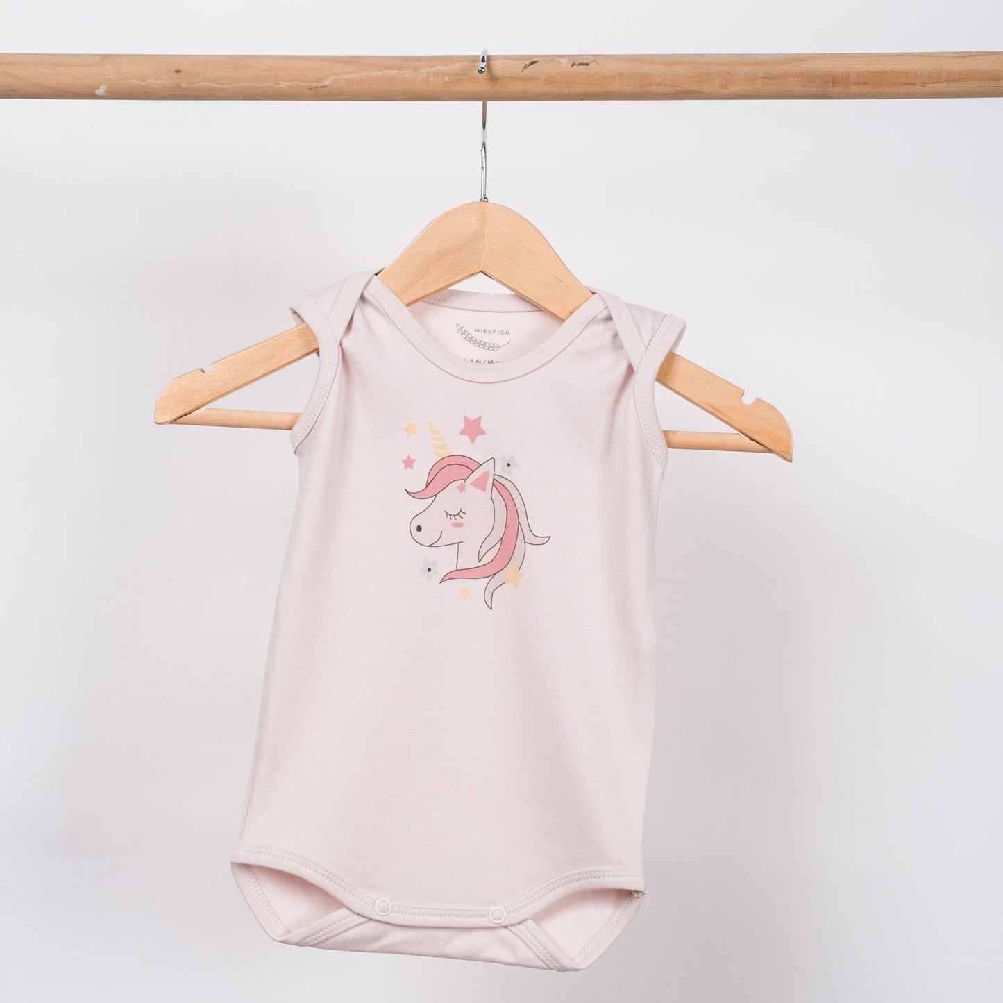 Unicorn Sleeveless Bodysuit - 3 piece