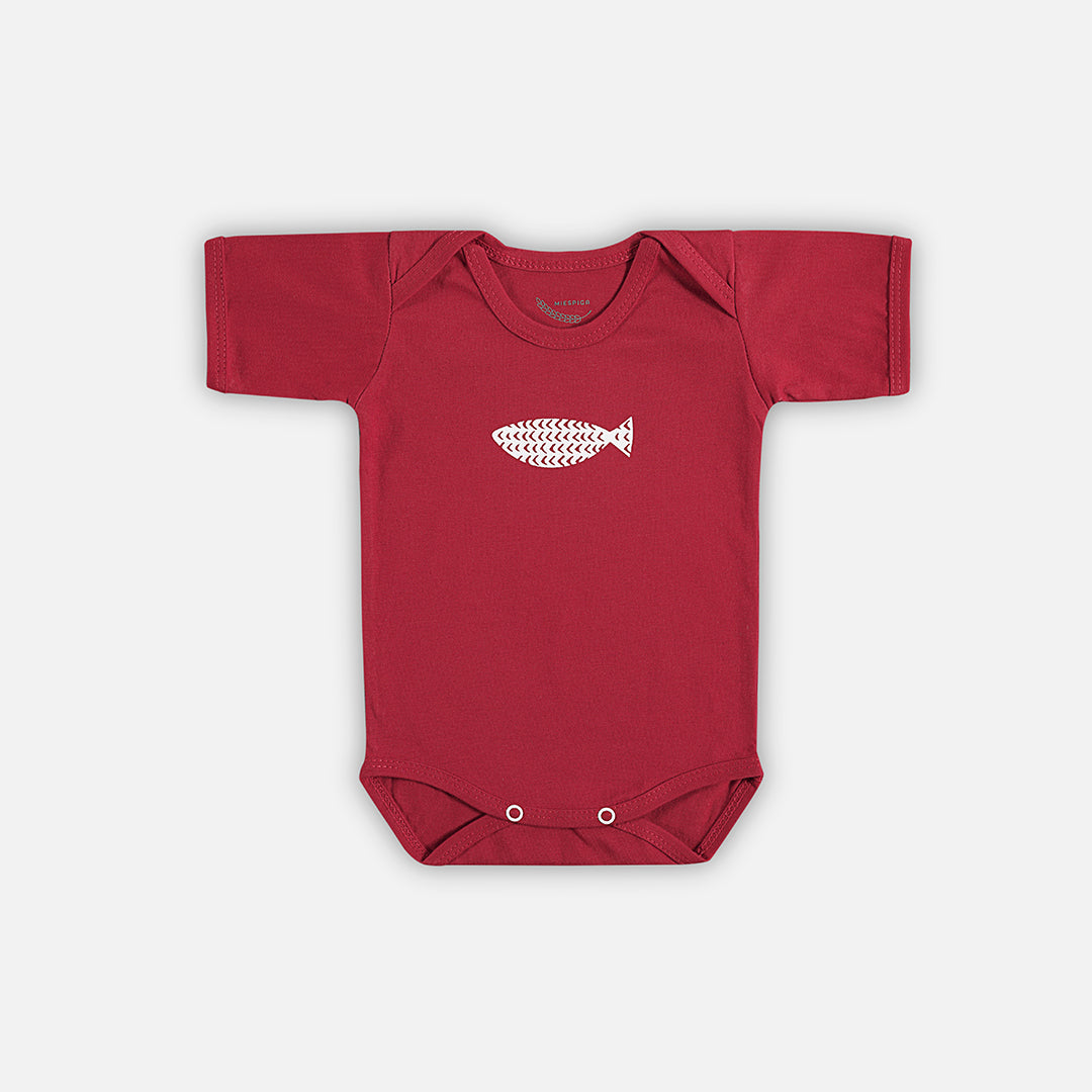 Fish Baby Short Sleeve Bodysuit - Set of 3