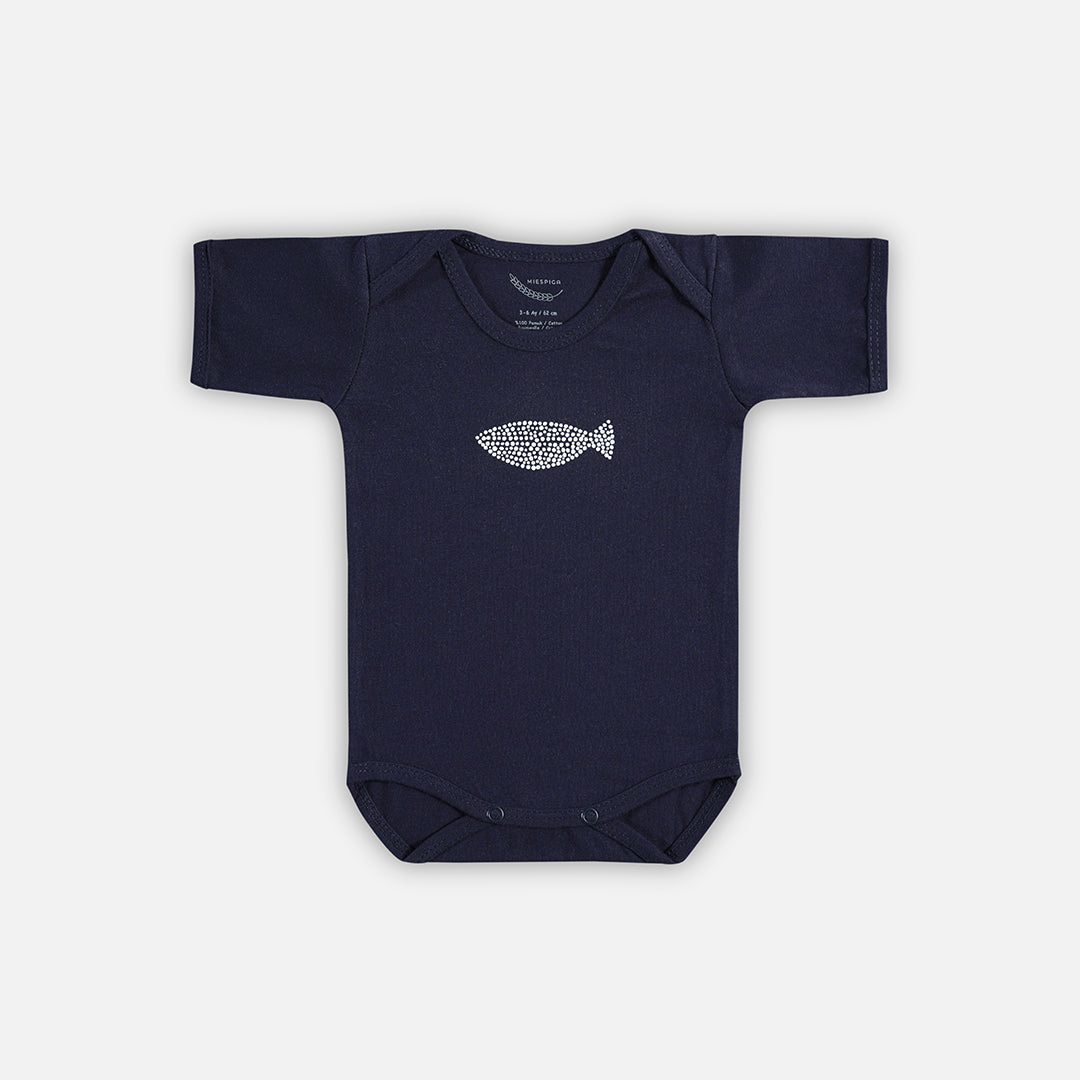 Fish Baby Short Sleeve Bodysuit - Set of 3