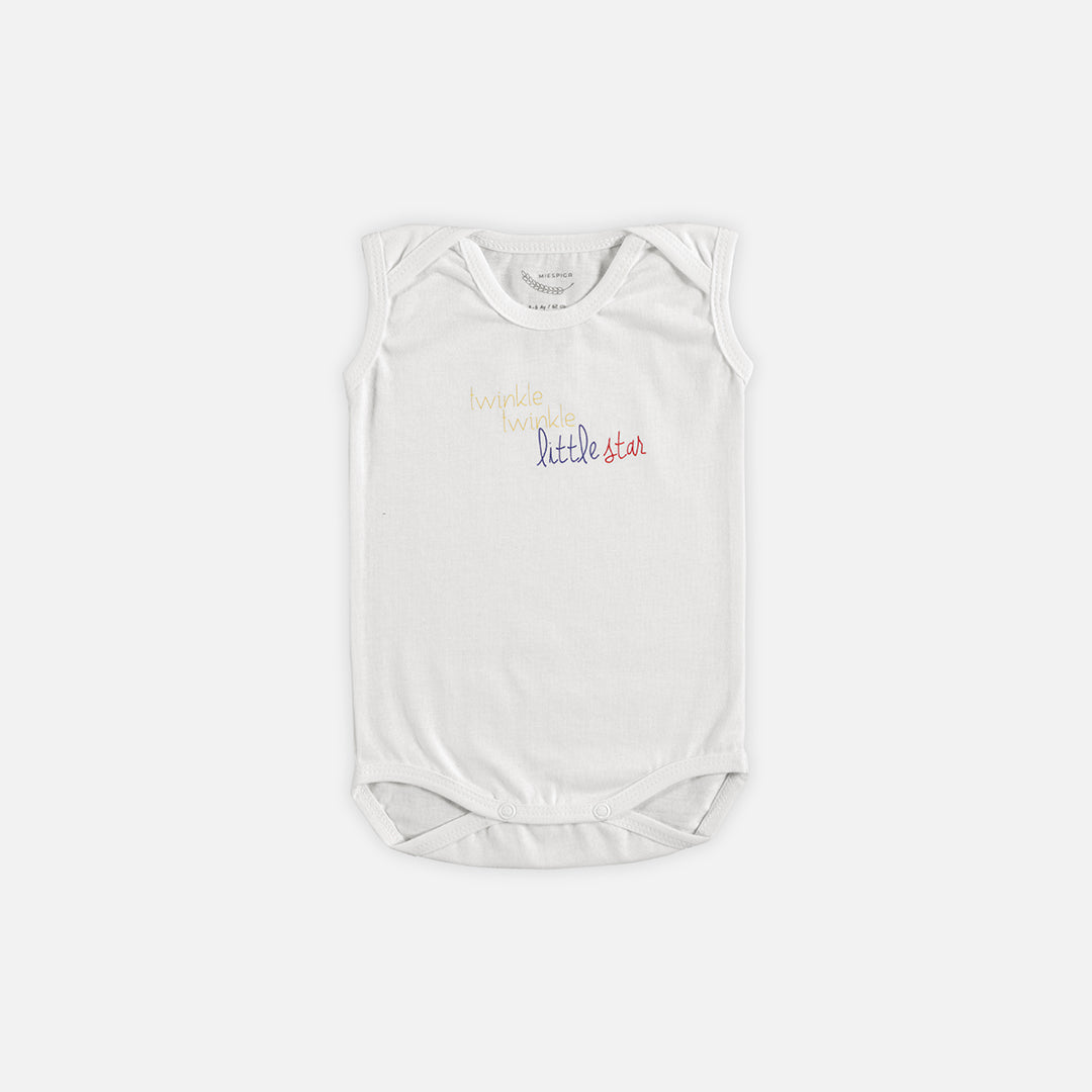 Little Star Baby Sleeveless Bodysuit - Set of 2