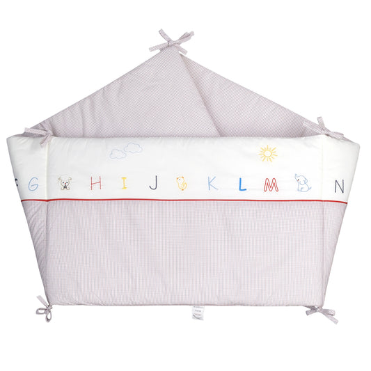 Alphabet Cot Protection Barrier