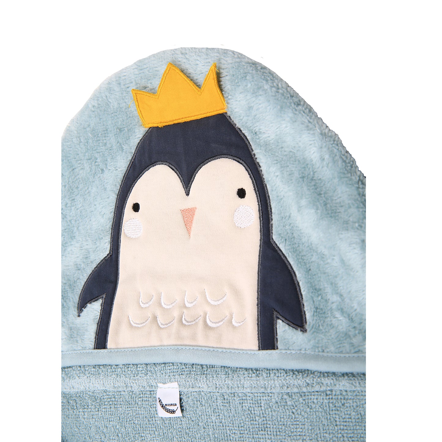 Penguin Printed Towel Swaddle Bag Set - 3 piece