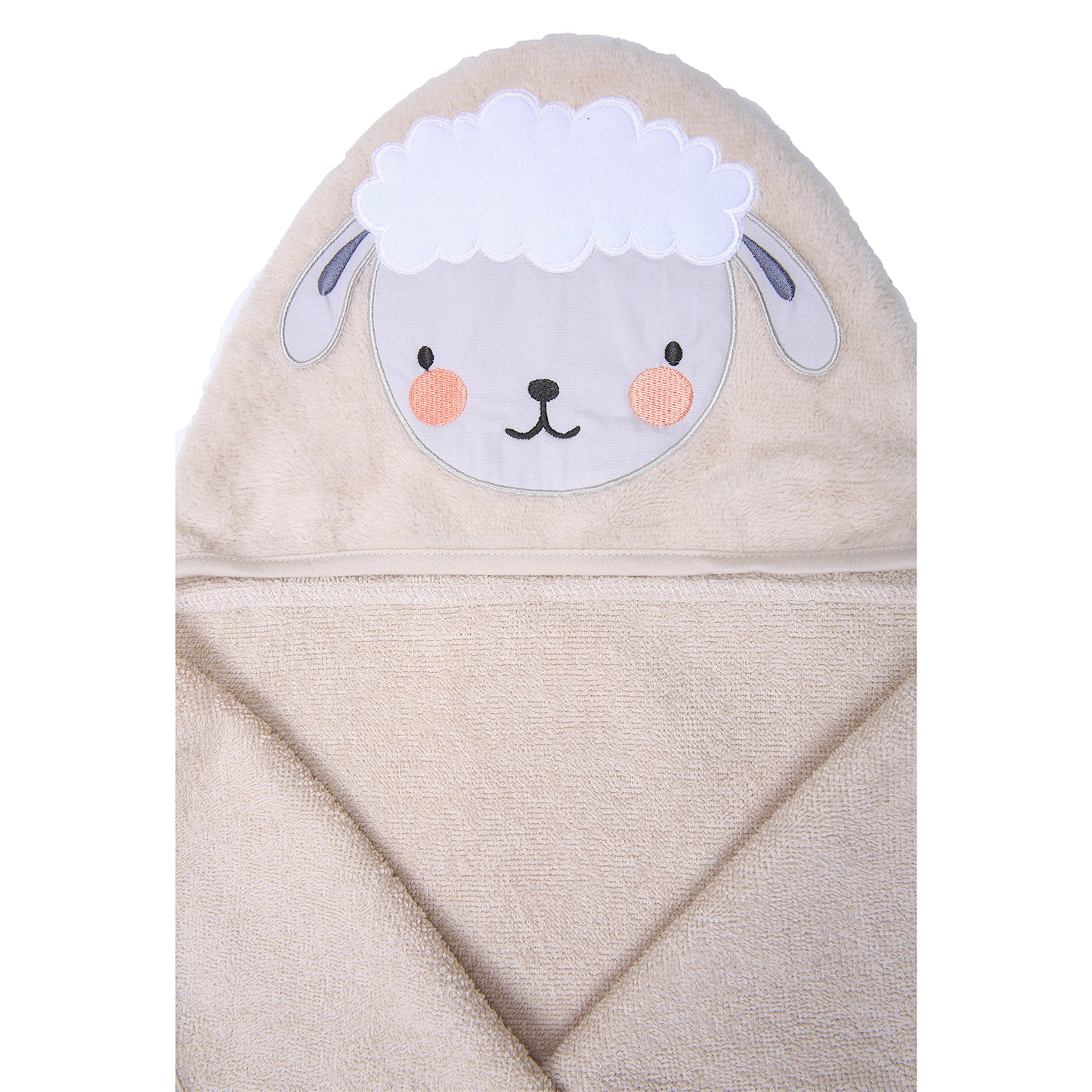 Lamb Towel Swaddle Bag Set - 3 piece