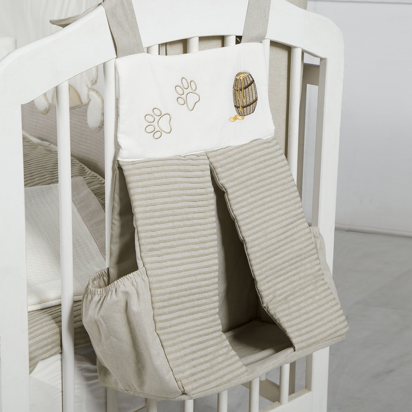 Teddy Hanging Nappy Organiser