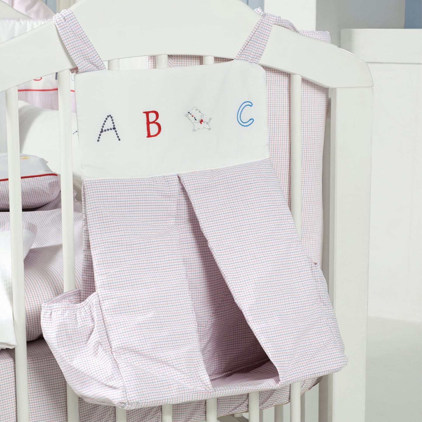 Alphabet Hanging Nappy Organiser