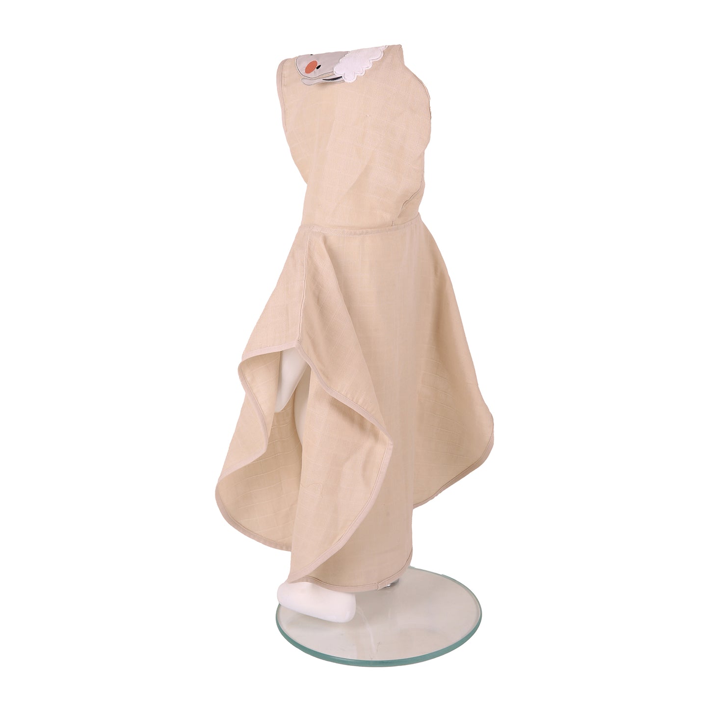 Lamb Baby Muslin Poncho