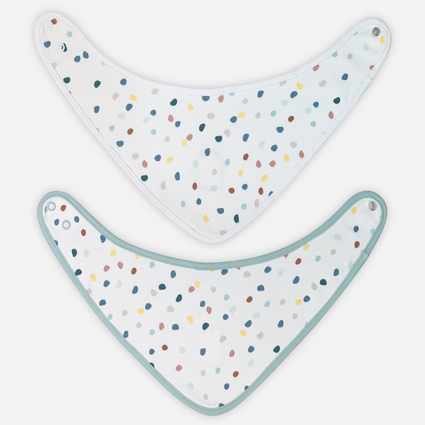 Penguin Printed Triangle Bib - 2 piece