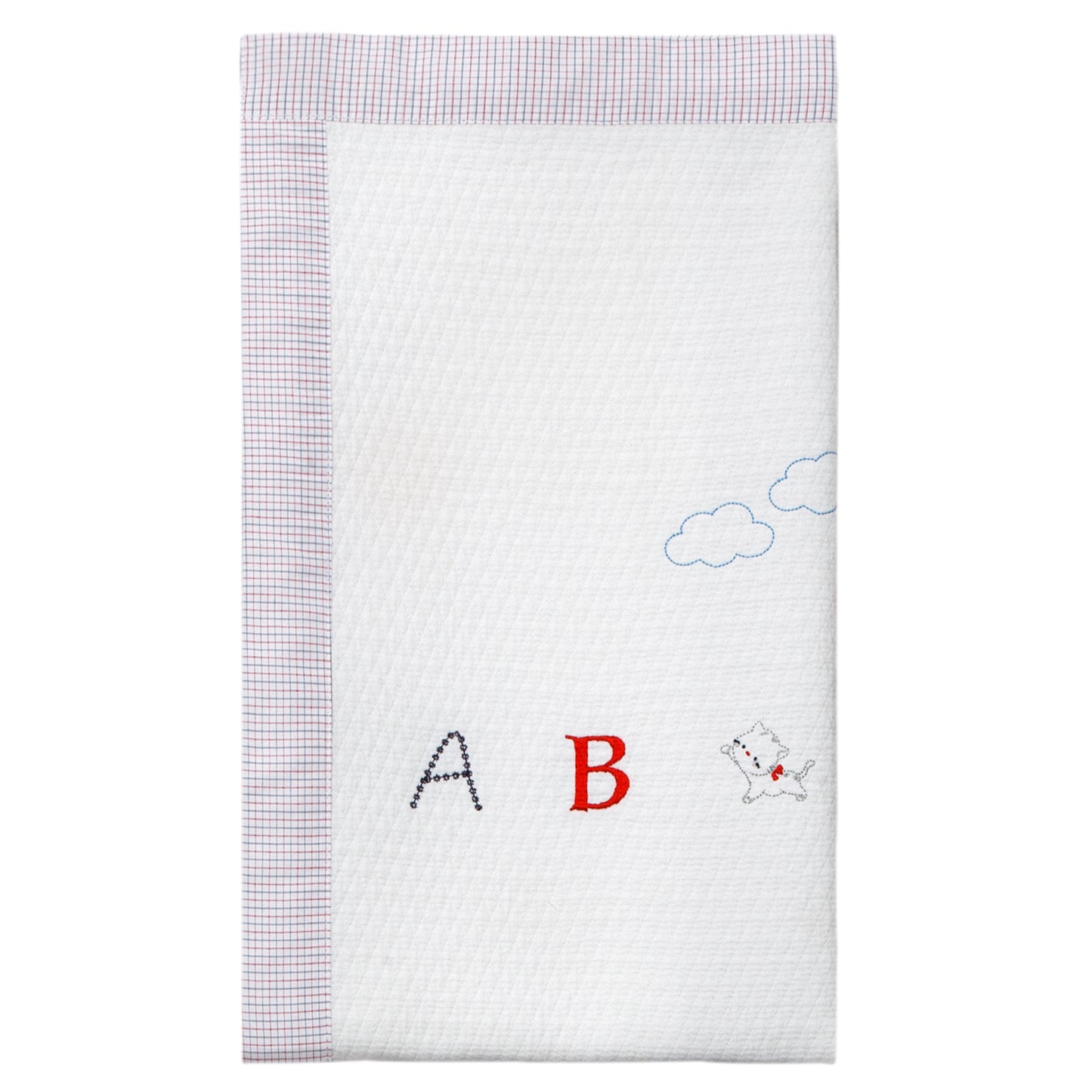 Alphabet Baby Crib Blanket 75 x 90