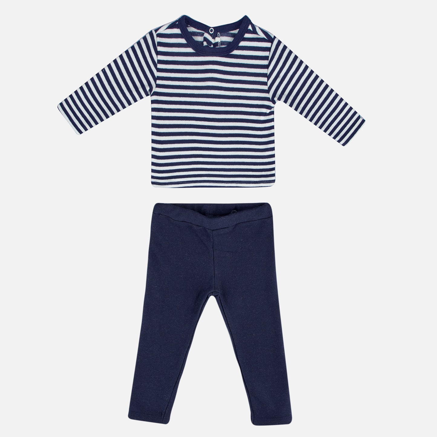 Striped Baby Pyjama Set