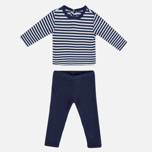 Striped Baby Pyjama Set