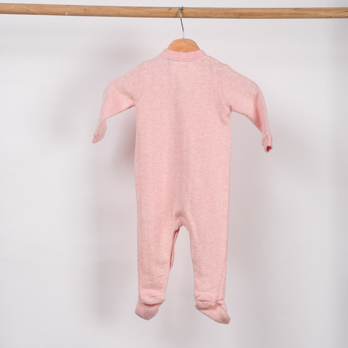 Zigzag Patterned Baby Jumpsuit