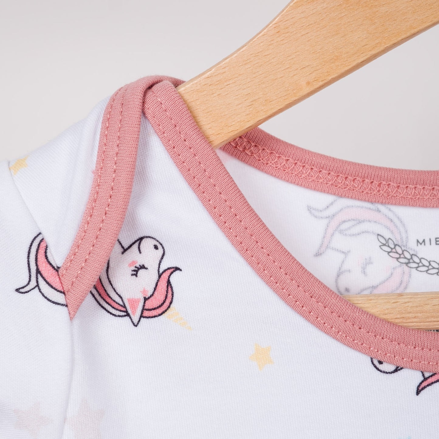 Unicorn Newborn Jumpsuit and Hat - Set of 2