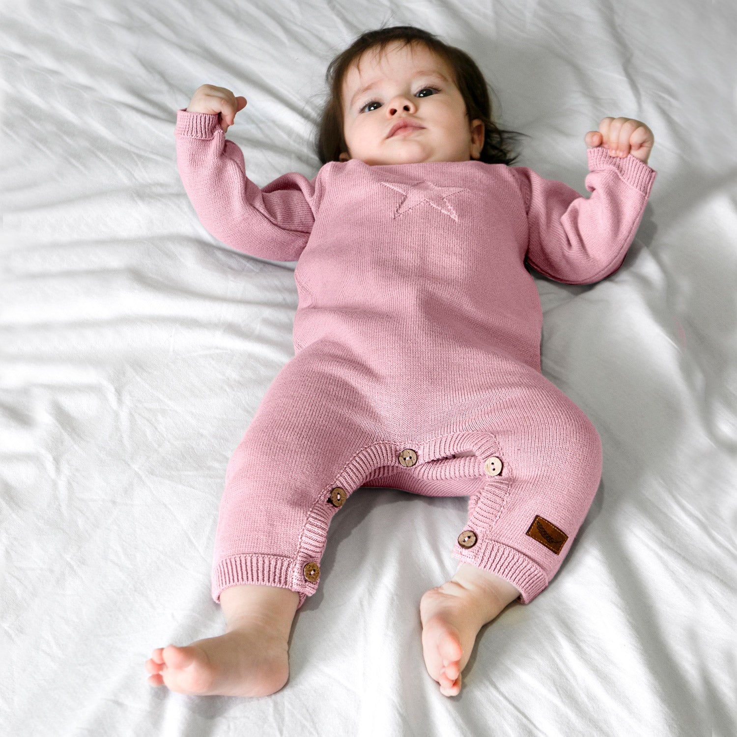 最安値‼️【新品未使用】ANDMARY Baby knit babushka ANDMARY】Baby knit babushka
