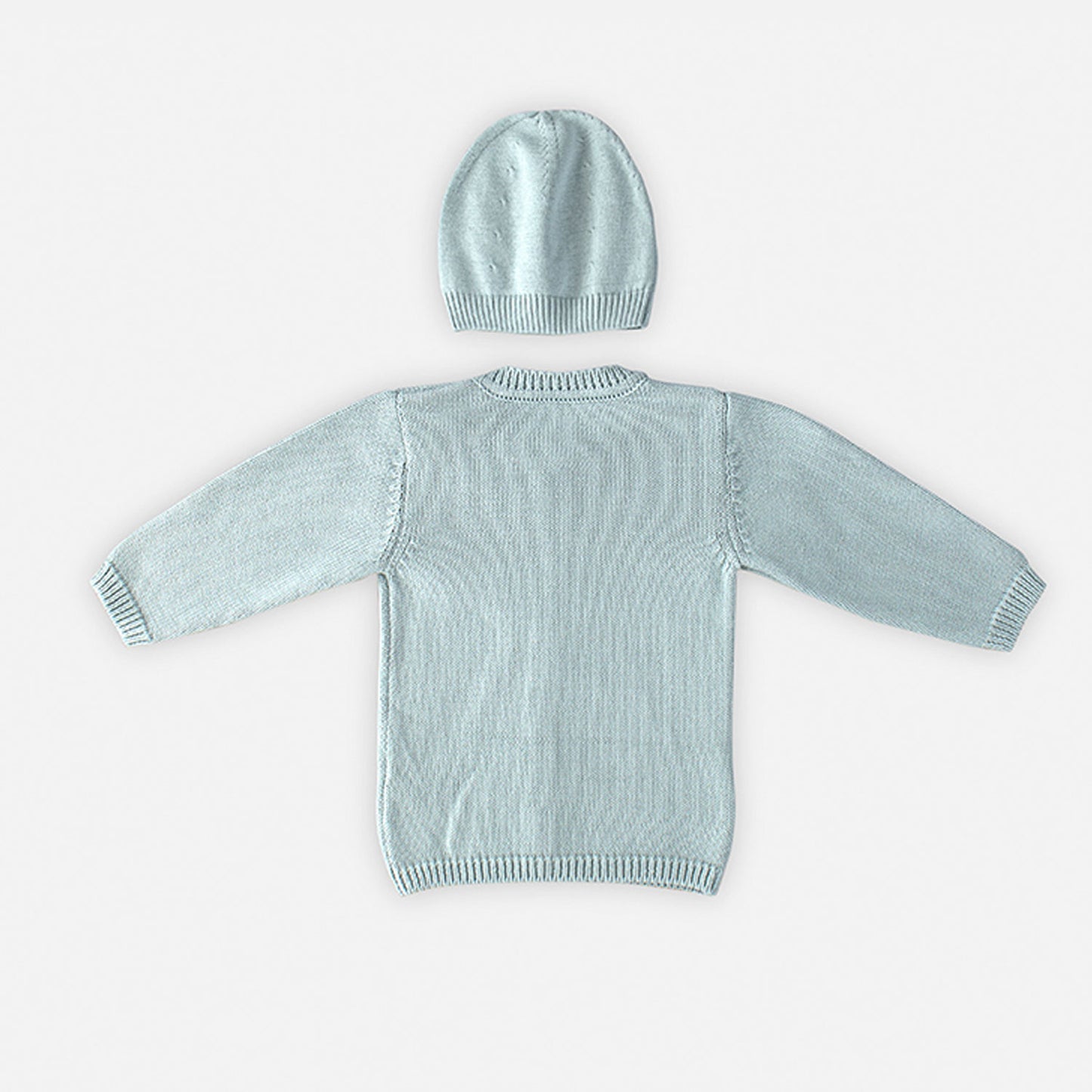 Knitted Cardigan & Beanie Set Sycamore - 2 piece