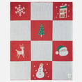 Christmas Knitted Baby Blanket